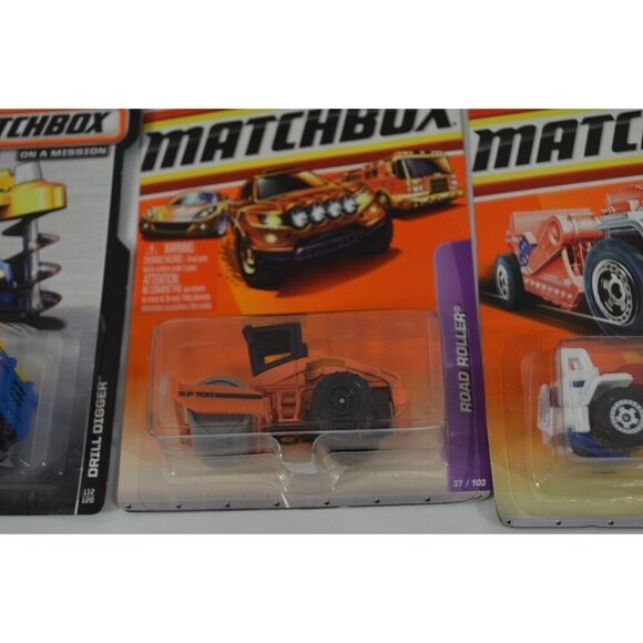 Matchbox Construction Dirt Movers Digger Excavator Skidster SC-745 Diecast Lot - Picture 7 of 11